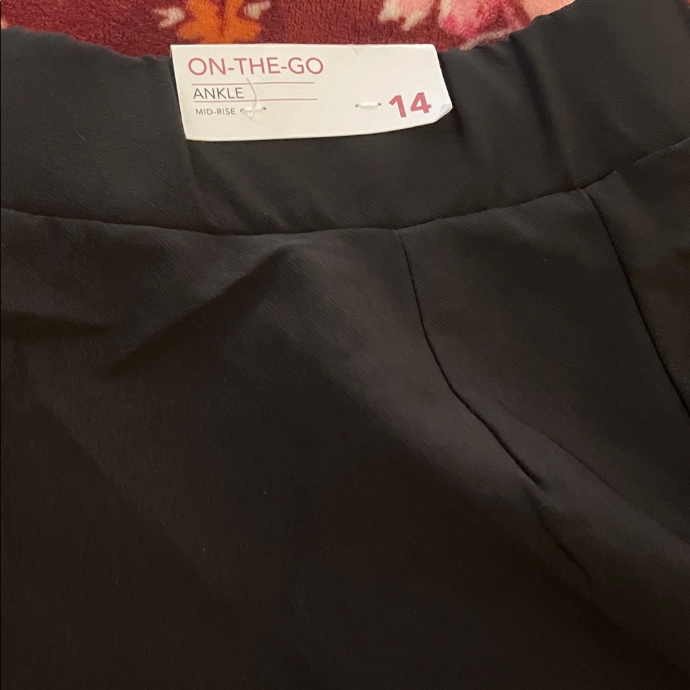 Lane Bryant Classic Black Trousers